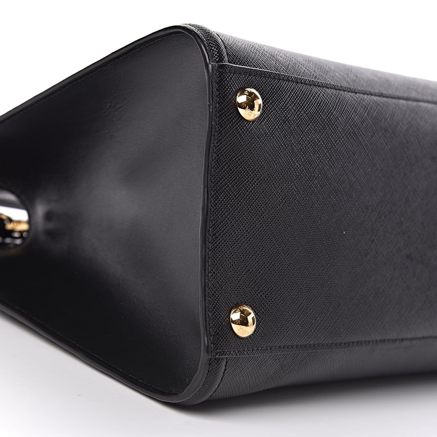 Saffiano Soft Calfskin Tote Black