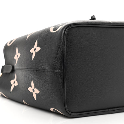 Louis Vuitton Empreinte Monogram Giant Neonoe MM Black Beige 9 of 10