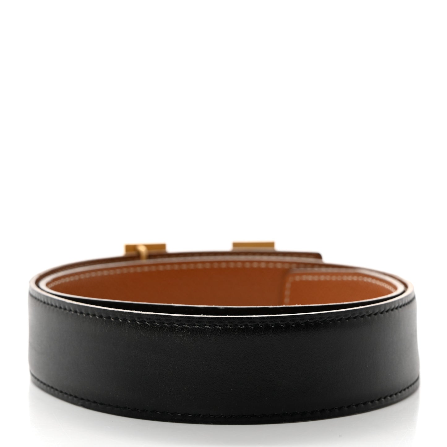 Swift Epsom 24mm Mini H Belt 70 28 Black Gold