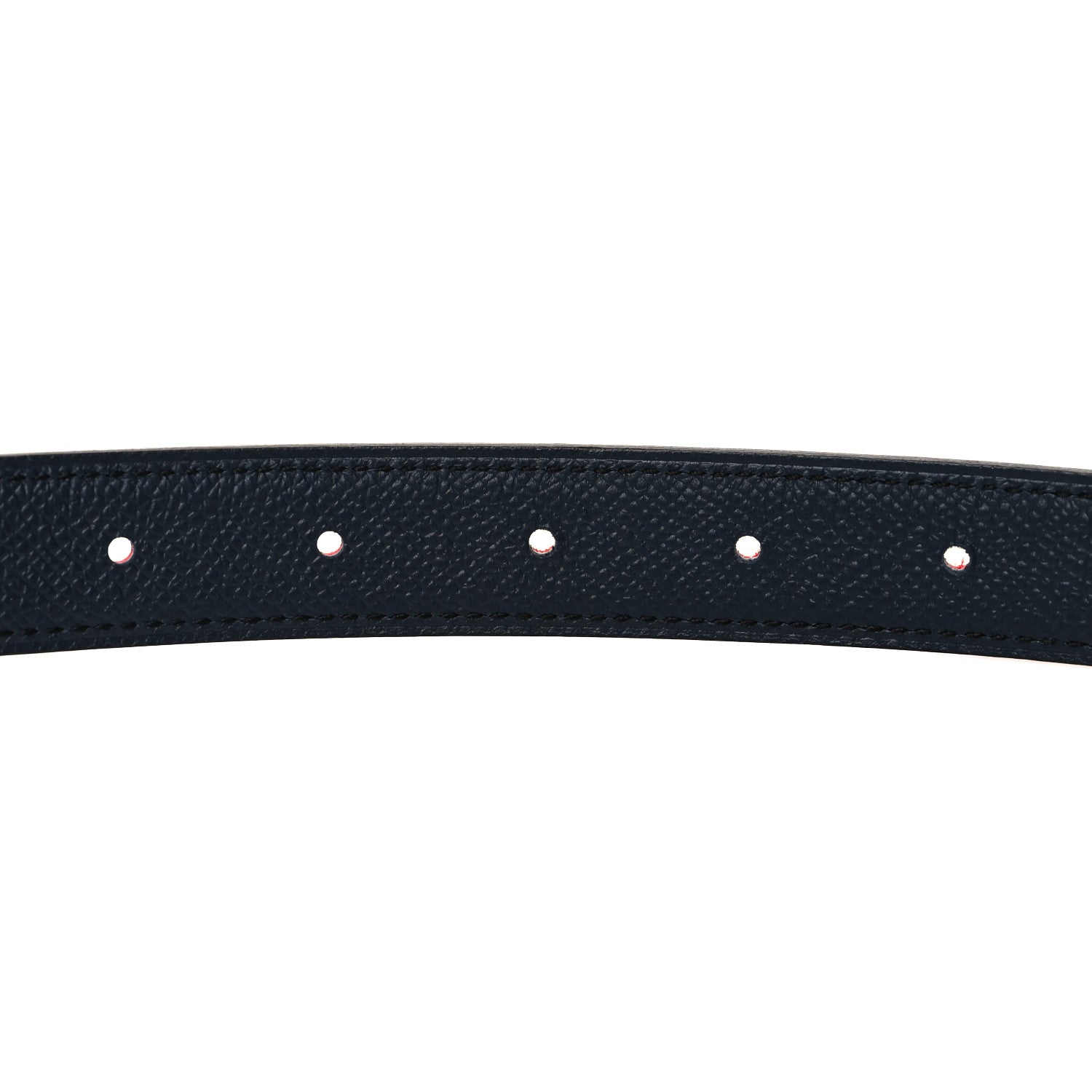 Hermes Epsom Swift 24mm Constance Belt 80 32 Rouge Casaque Black 4 of 6