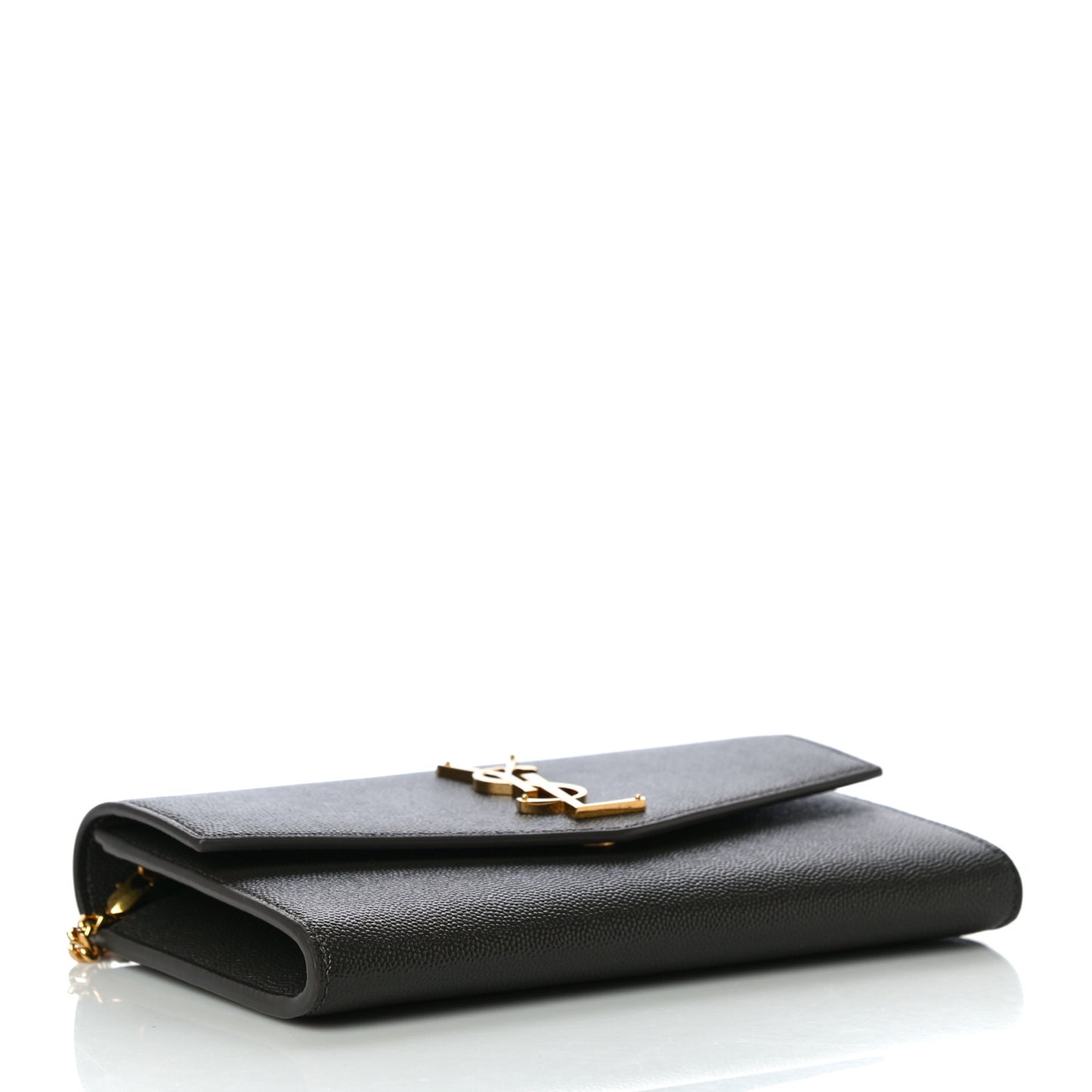 Grain De Poudre Uptown Chain Wallet Pebble
