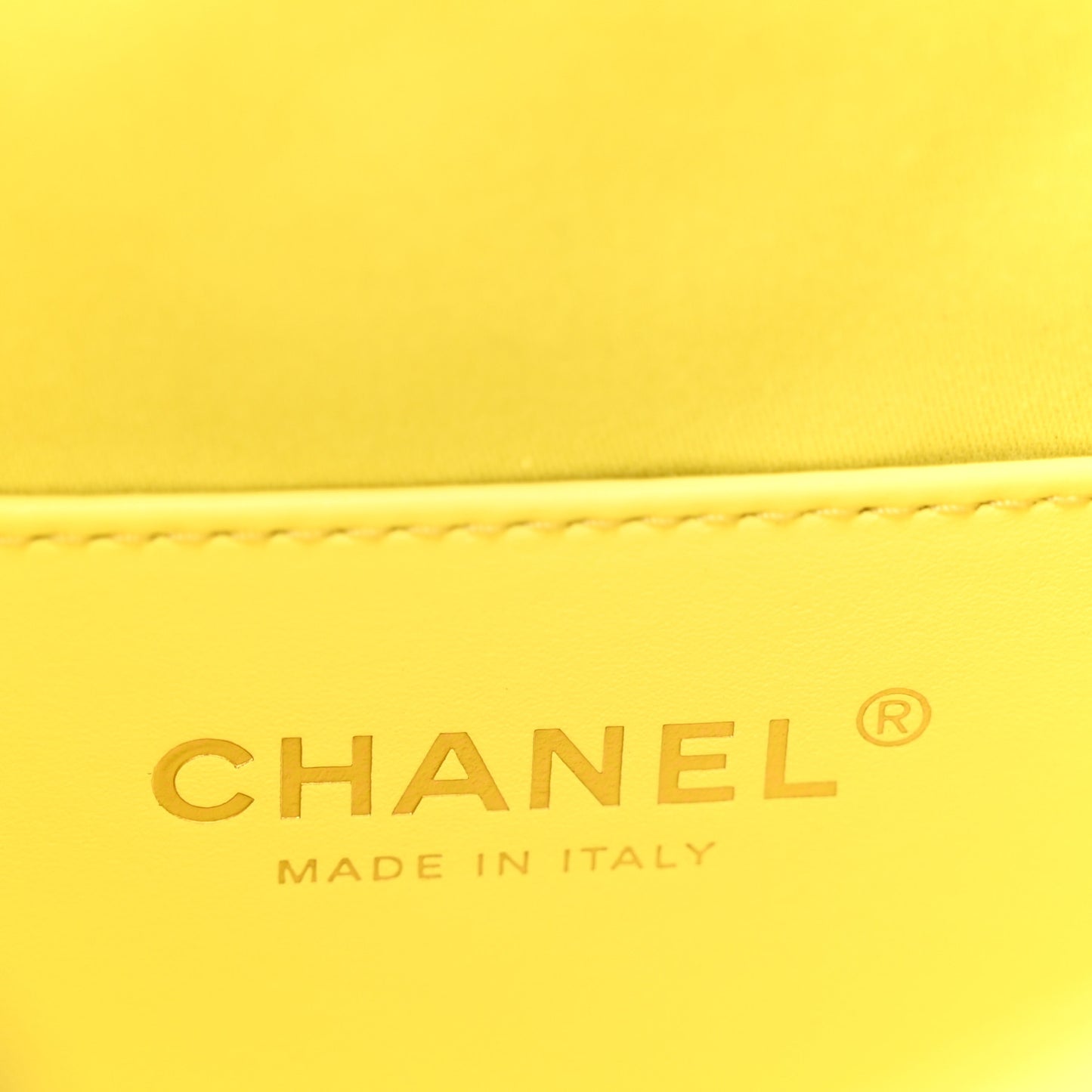 Caviar Quilted Mini Chanel 25 Handbag Light Yellow Light Yellow