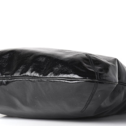 Saint Laurent Patent Tribute Tote Black 6 of 11