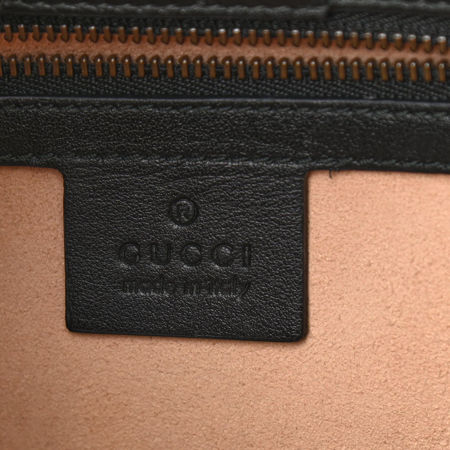 Calfskin Matelasse Small GG Marmont Tote Black