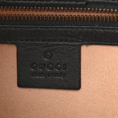 Gucci Calfskin Matelasse Small GG Marmont Tote Black 8 of 10