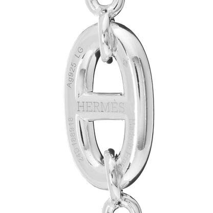 Hermes Sterling Silver Farandole Bracelet LG 3 of 4