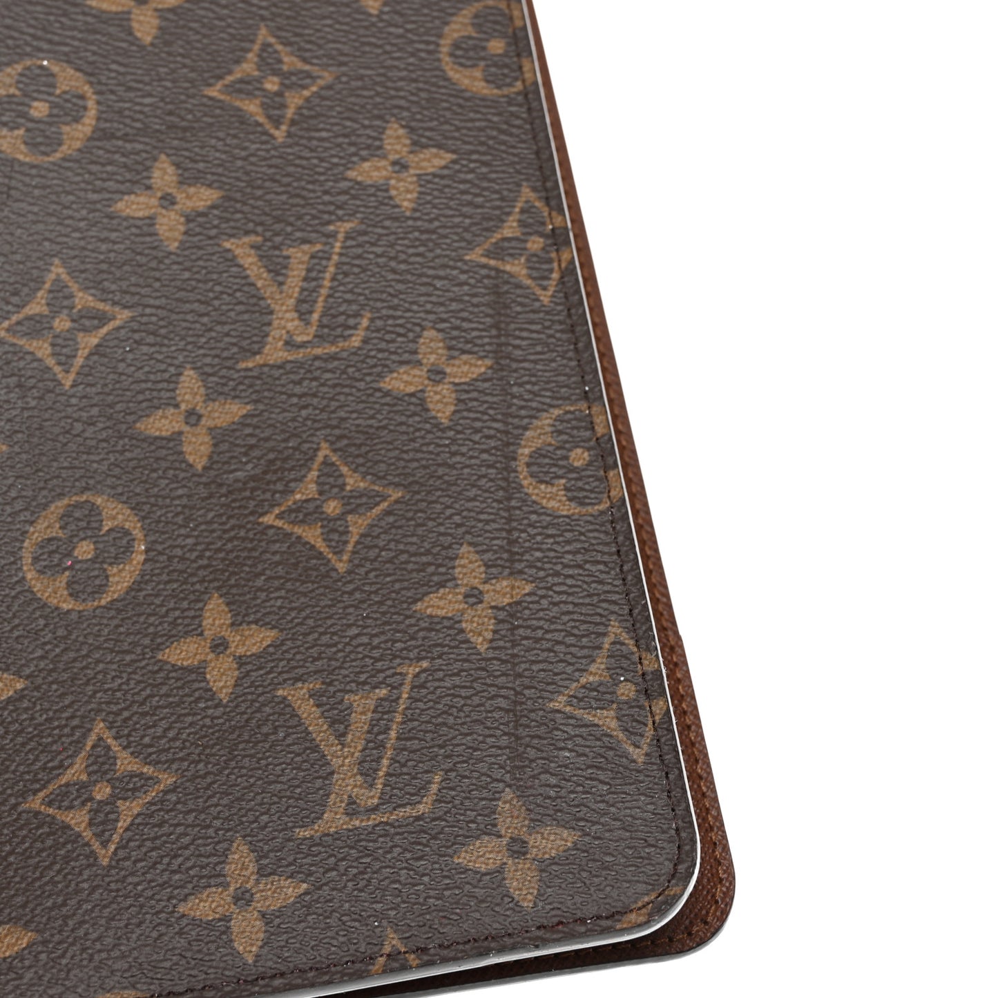 Monogram Desk Agenda Cover