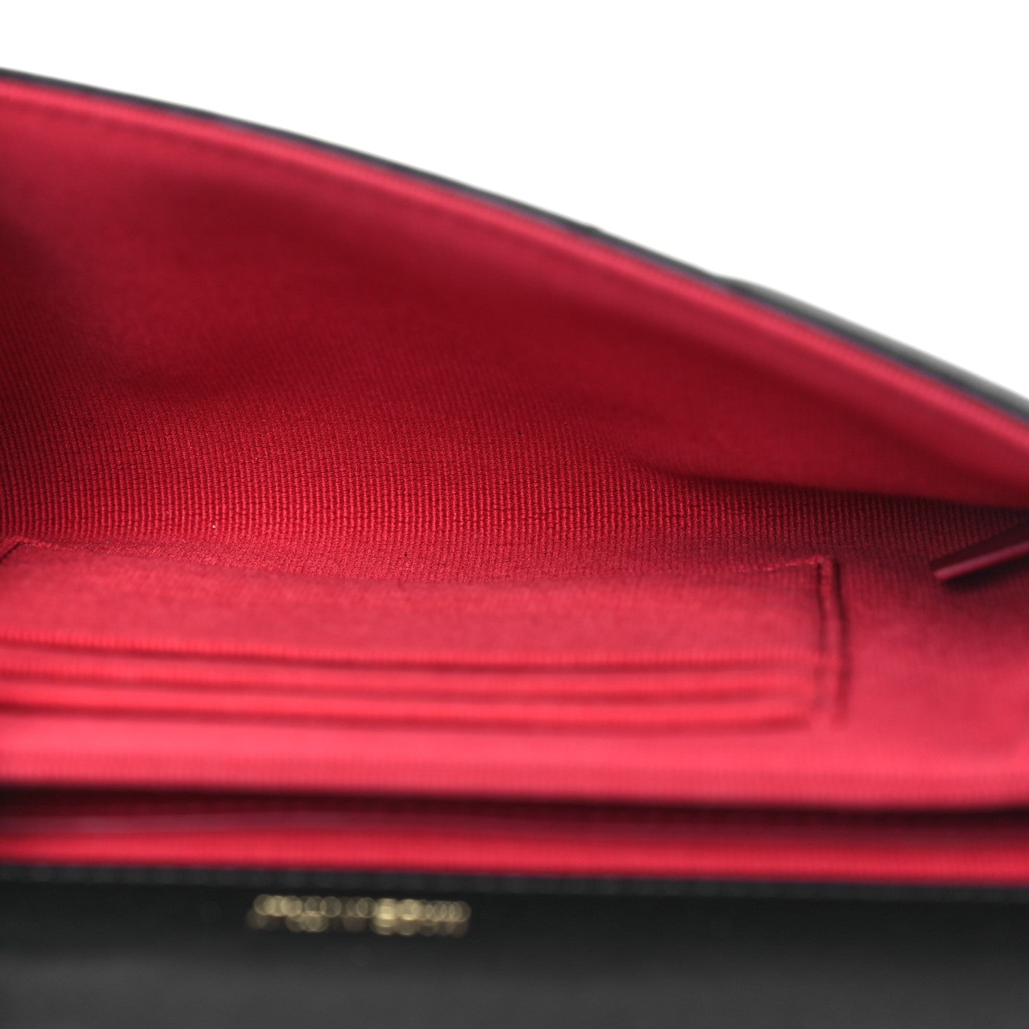 Chanel Lambskin Quilted Chanel 19 Flap Clutch Black 5 of 11