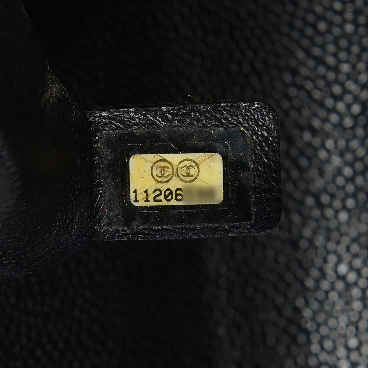 Caviar Quilted Jumbo Kelly Flap Black