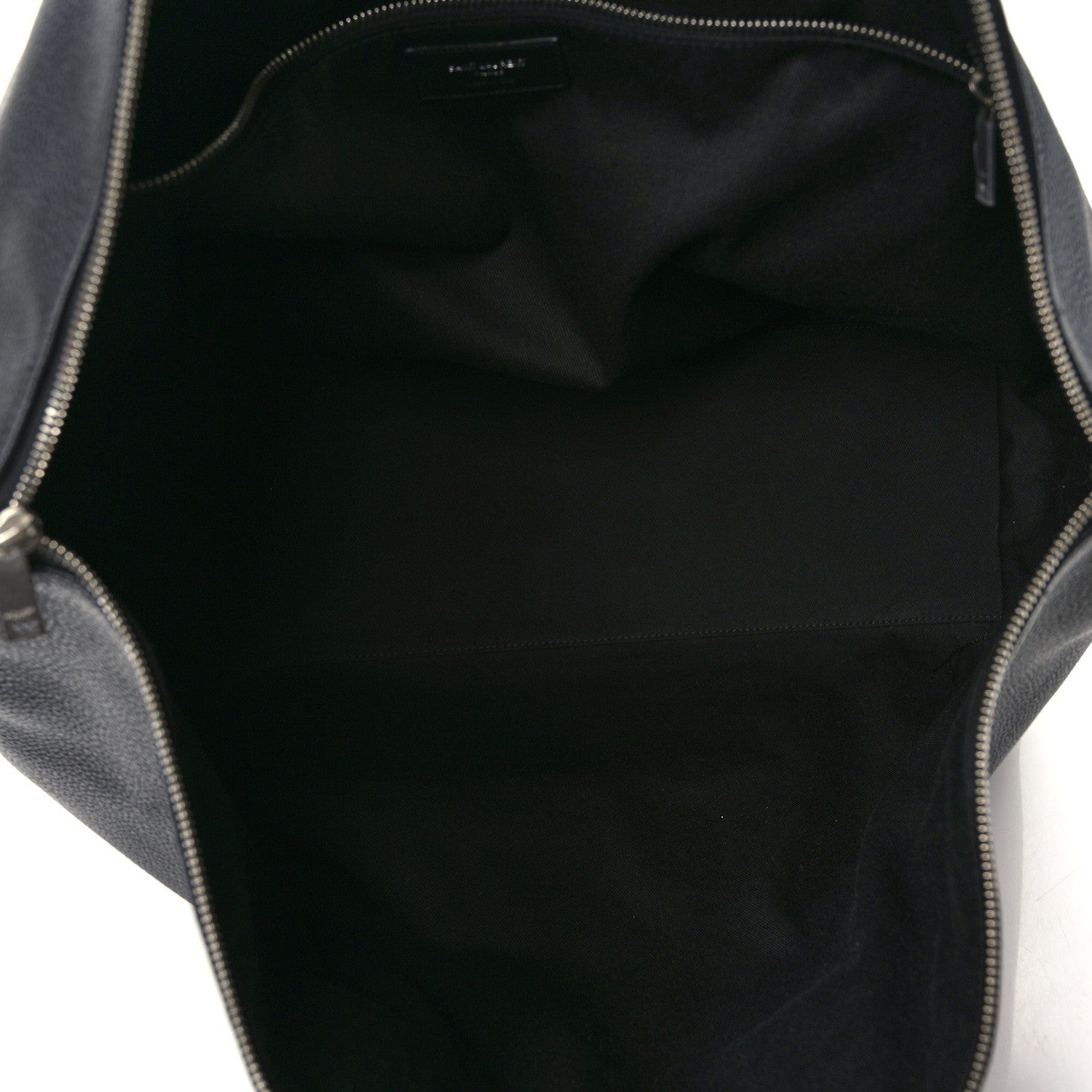Saint Laurent Grained Calfskin Giant Bowling Bag Black 5 of 10