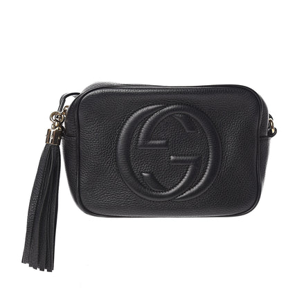 Gucci Pebbled Calfskin Small Soho Disco Bag Black 1 of 12