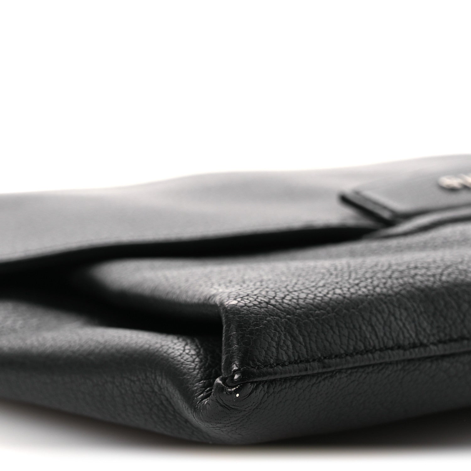 Givenchy Sugar Goatskin Medium Antigona Envelope Clutch Black Black 9 of 12