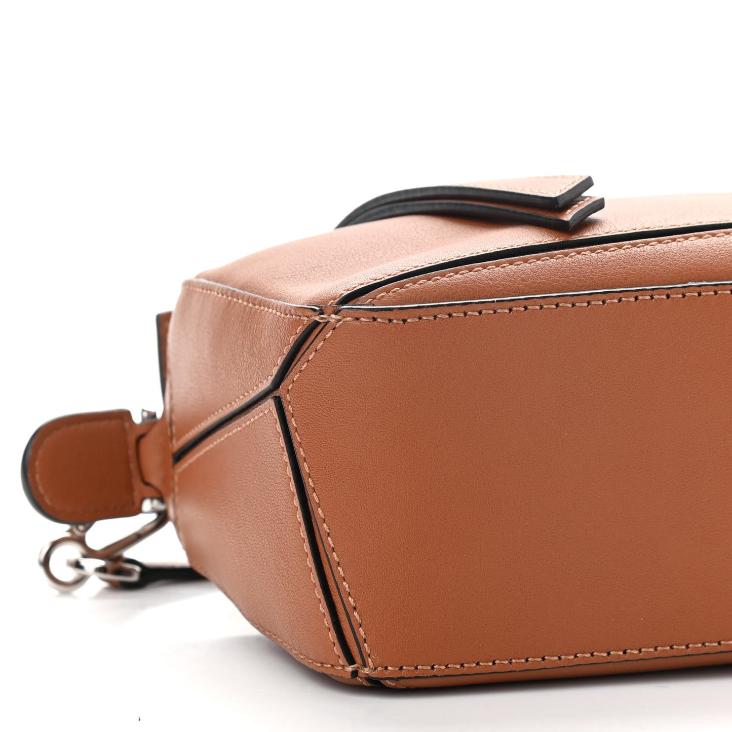 Calfskin Mini Puzzle Bag Tan