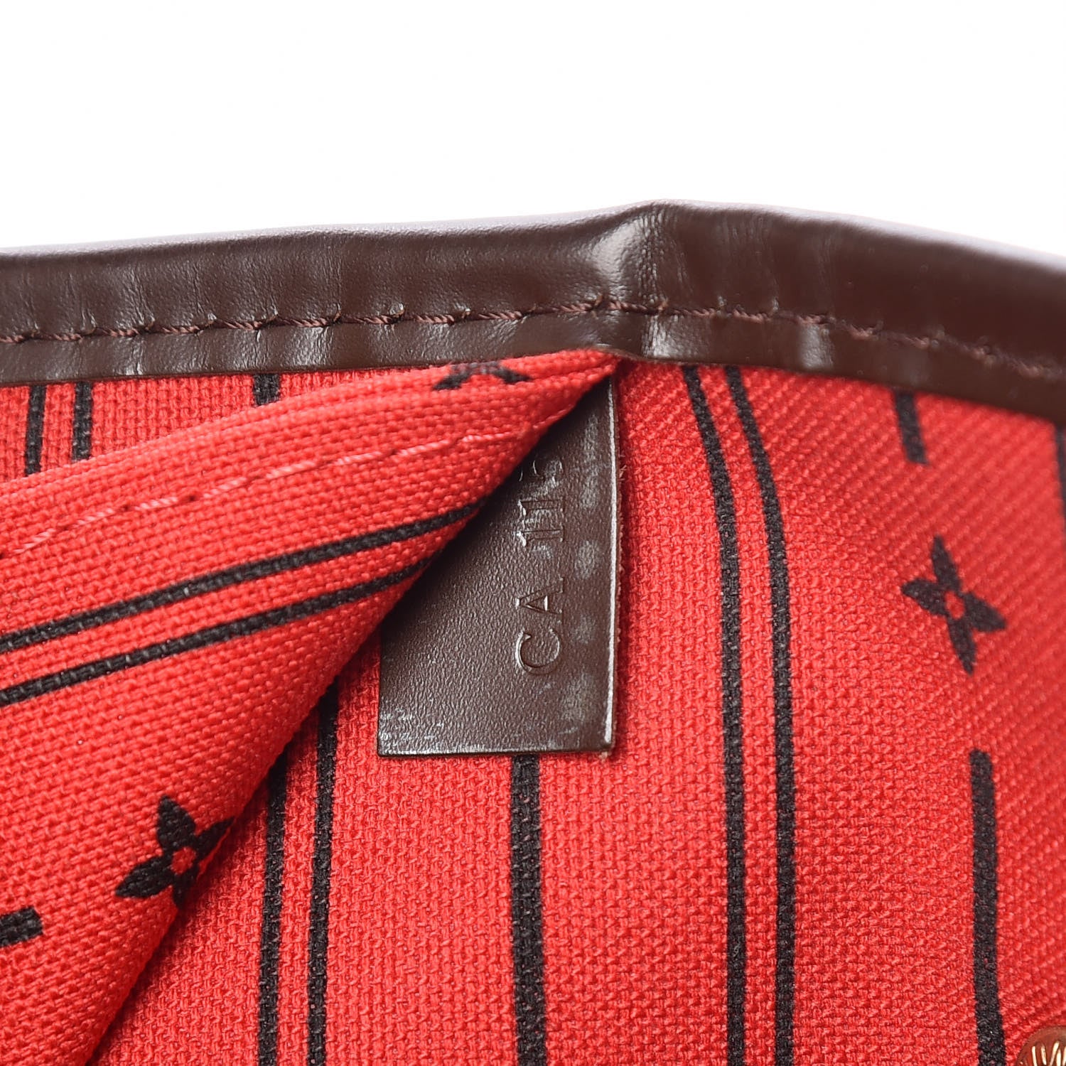 Louis Vuitton Damier Ebene Neverfull MM 7 of 9