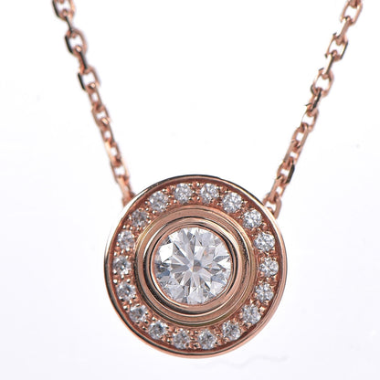 Cartier 18K Pink Gold Diamond D'Amour Pave Necklace 3 of 8
