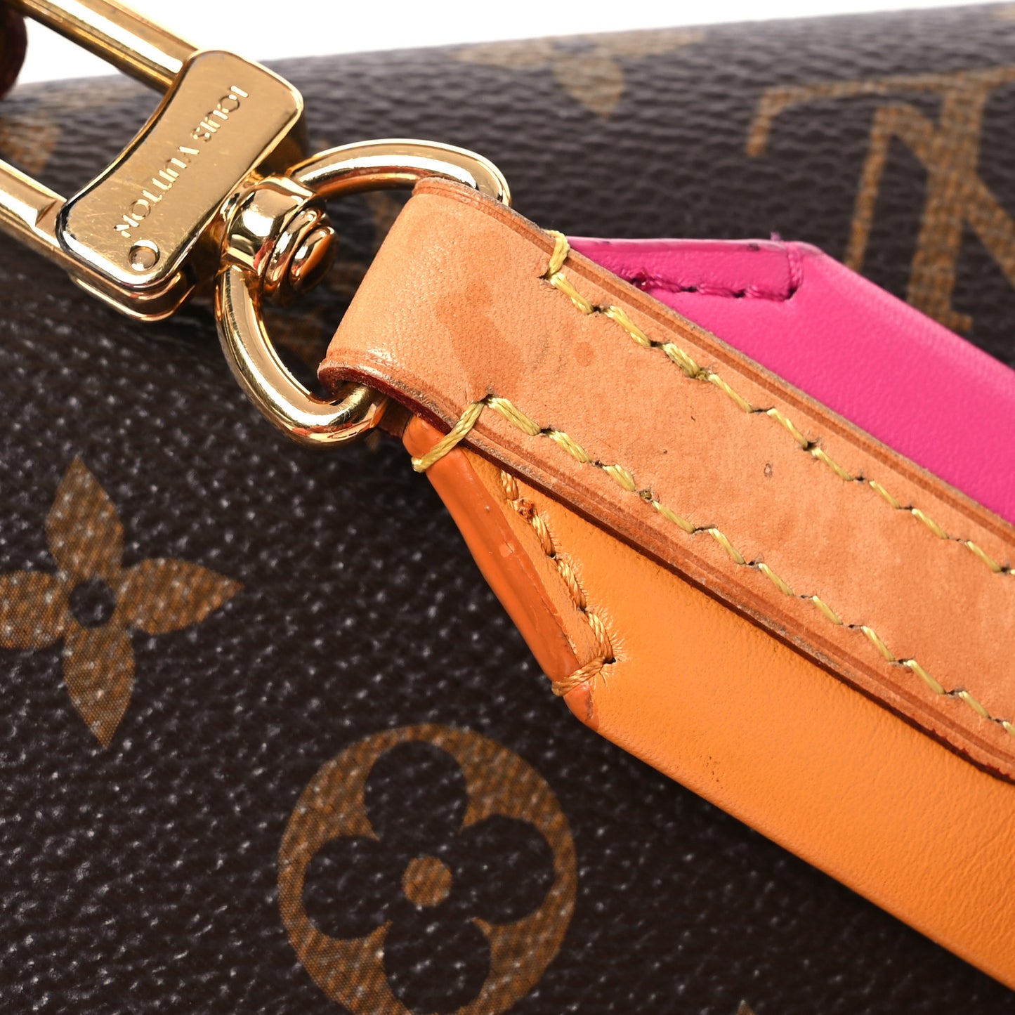 Monogram Cluny BB Bordeaux Fuchsia