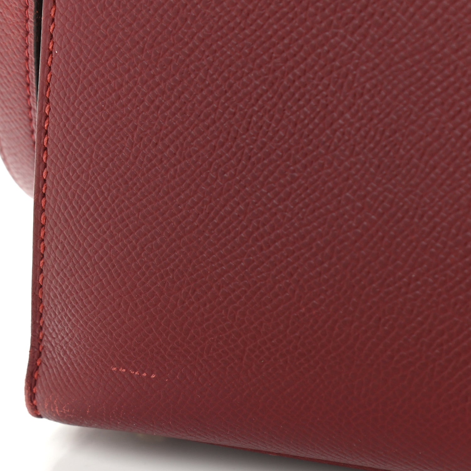 Hermes Epsom Kelly Sellier 32 Rouge H 15 of 22