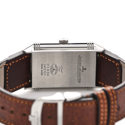 Jaeger-LeCoultre Stainless Steel Calfskin 25.5mm Reverso Duoface Manual Winding Watch Q2458422 5 of 6