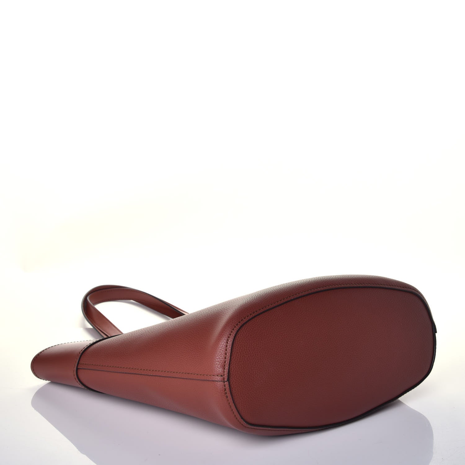 Chloe Smooth Grained Calfskin Medium Aby Tote Sepia Brown 4 of 8