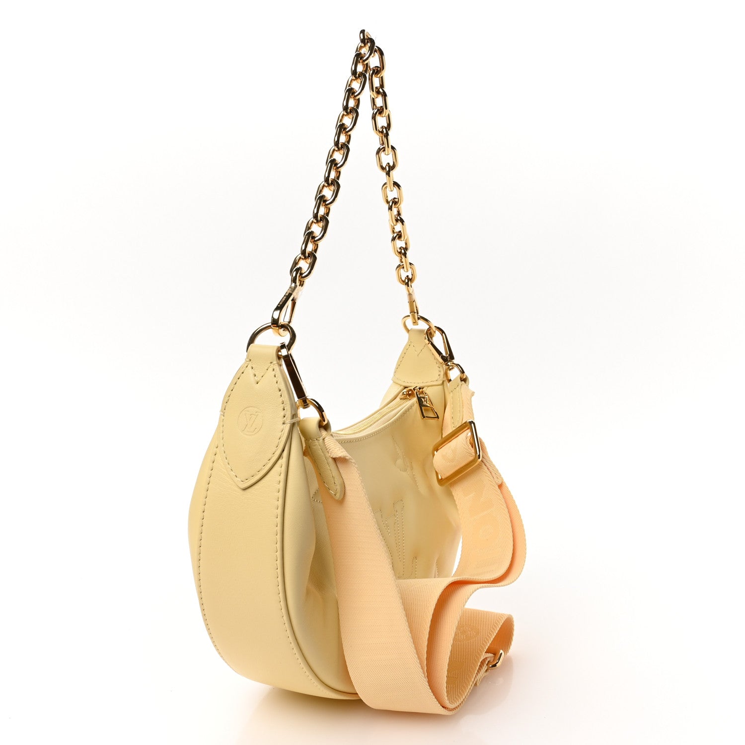 Louis Vuitton Calfskin Bubblegram Over The Moon Banana 3 of 11