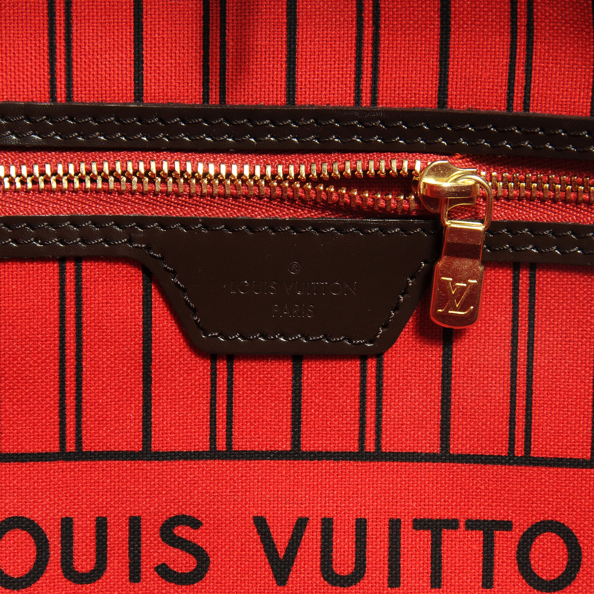 Louis Vuitton Damier Ebene Neverfull MM 12 of 12