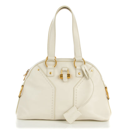 Saint Laurent Calfskin Medium Muse Ivory 1 of 11