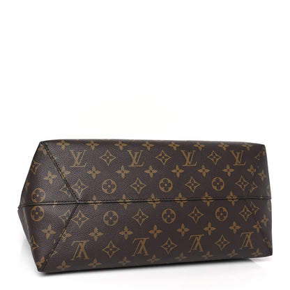 Louis Vuitton Monogram Flower Hobo Black 4 of 9