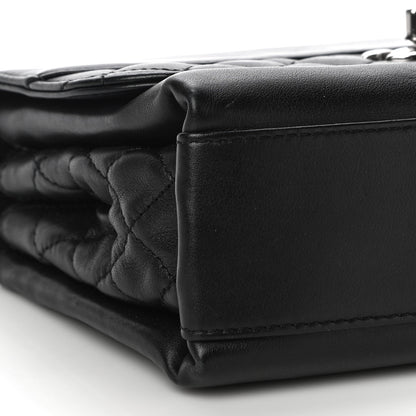 Chanel Calfskin Mini Tramezzo Flap Black 9 of 11