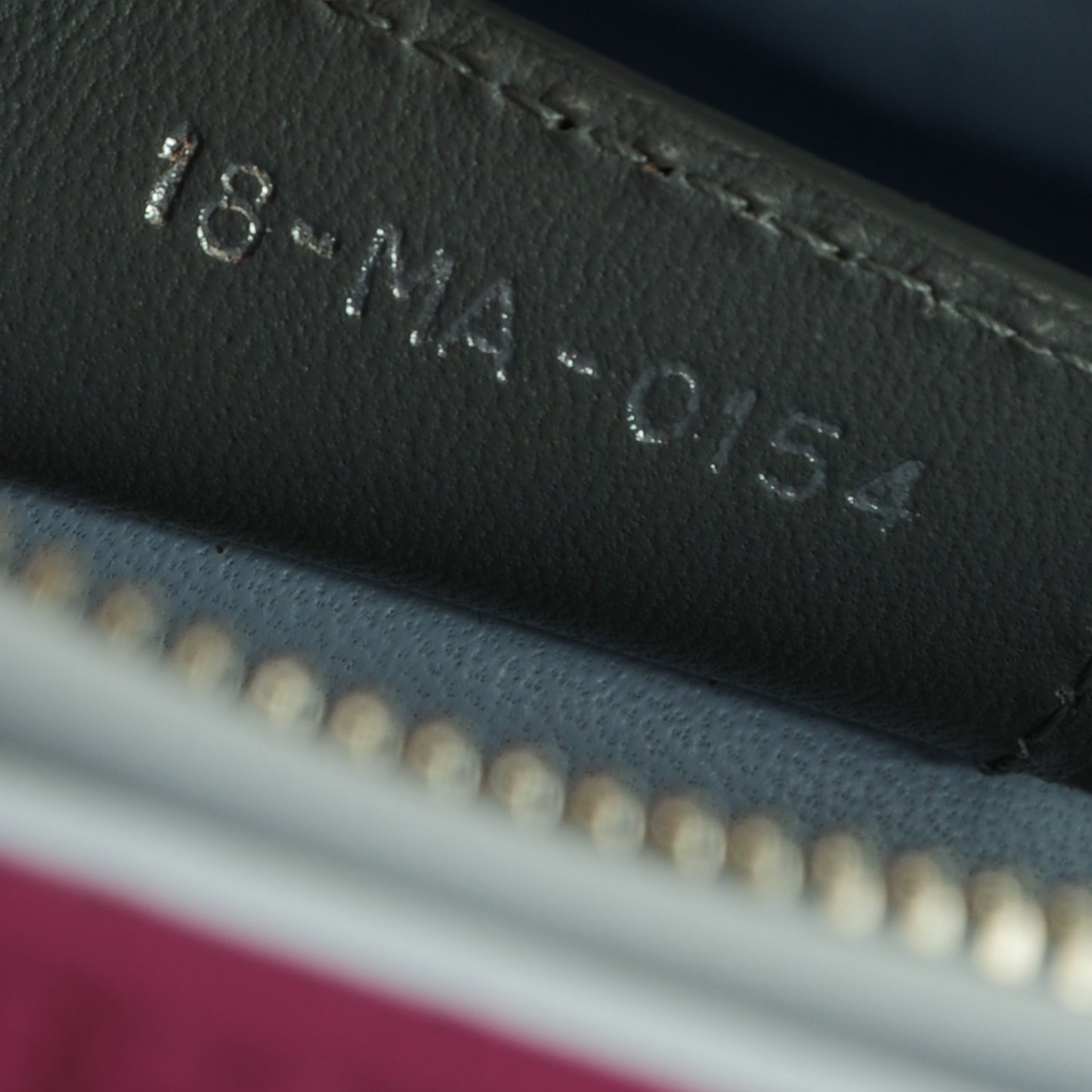 Lambskin Cannage Large Tri-Color Lady Dior Toxic Purple Grey Light Blue