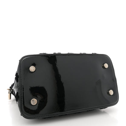 Louis Vuitton Patent Lambskin Fascination Lockit Black 4 of 10