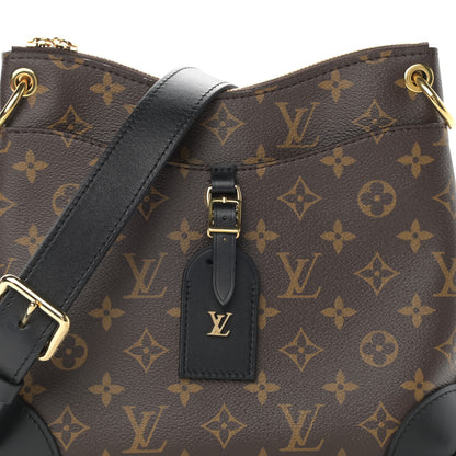Louis Vuitton Monogram Odeon PM Black 7 of 9