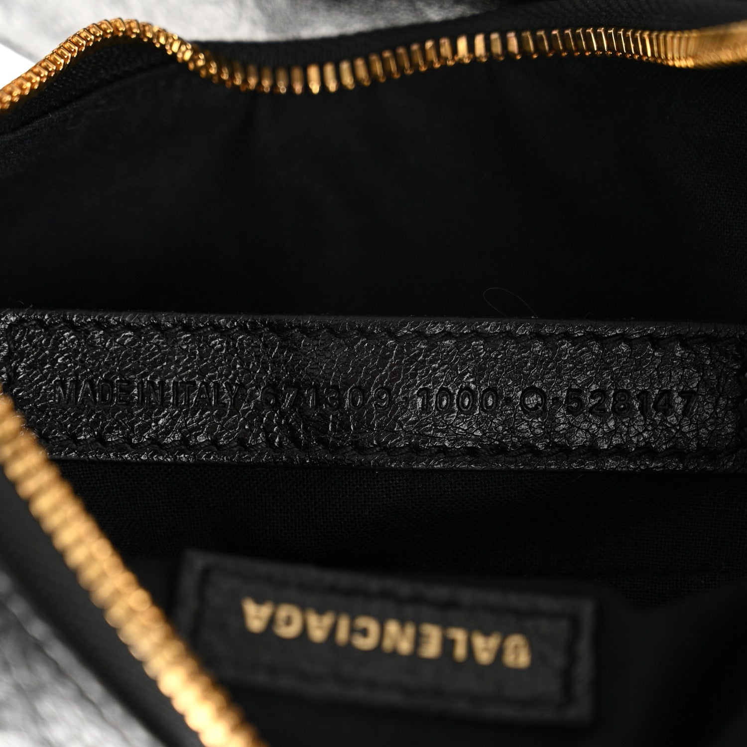 Balenciaga Agneau Arena Le Cagole Shoulder Bag XS Black 8 of 12