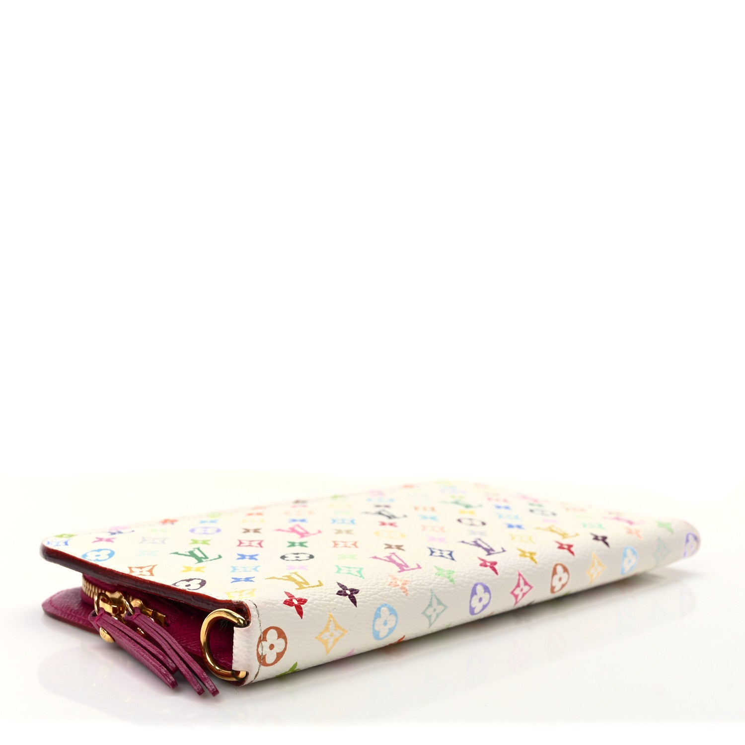 Louis Vuitton Monogram Multicolor Insolite Wallet White Figue 4 of 6