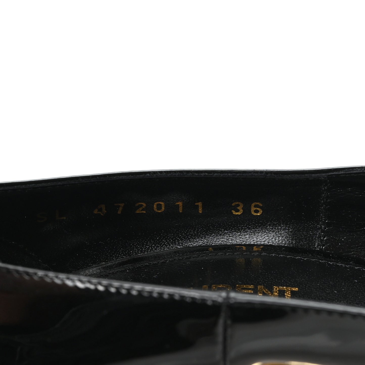 Patent Opyum 110 Pumps 36 Black Gold 36 Black Gold