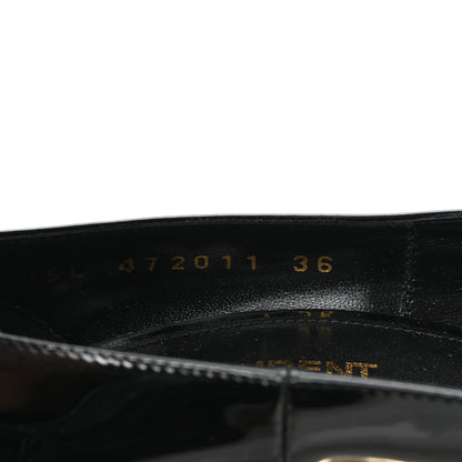 Saint Laurent Patent Opyum 110 Pumps 36 Black Gold 36 Black Gold 9 of 9