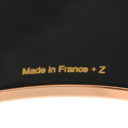 Hermes Enamel Printed Zebres De Tanzania Wide Bracelet 62 5 of 6