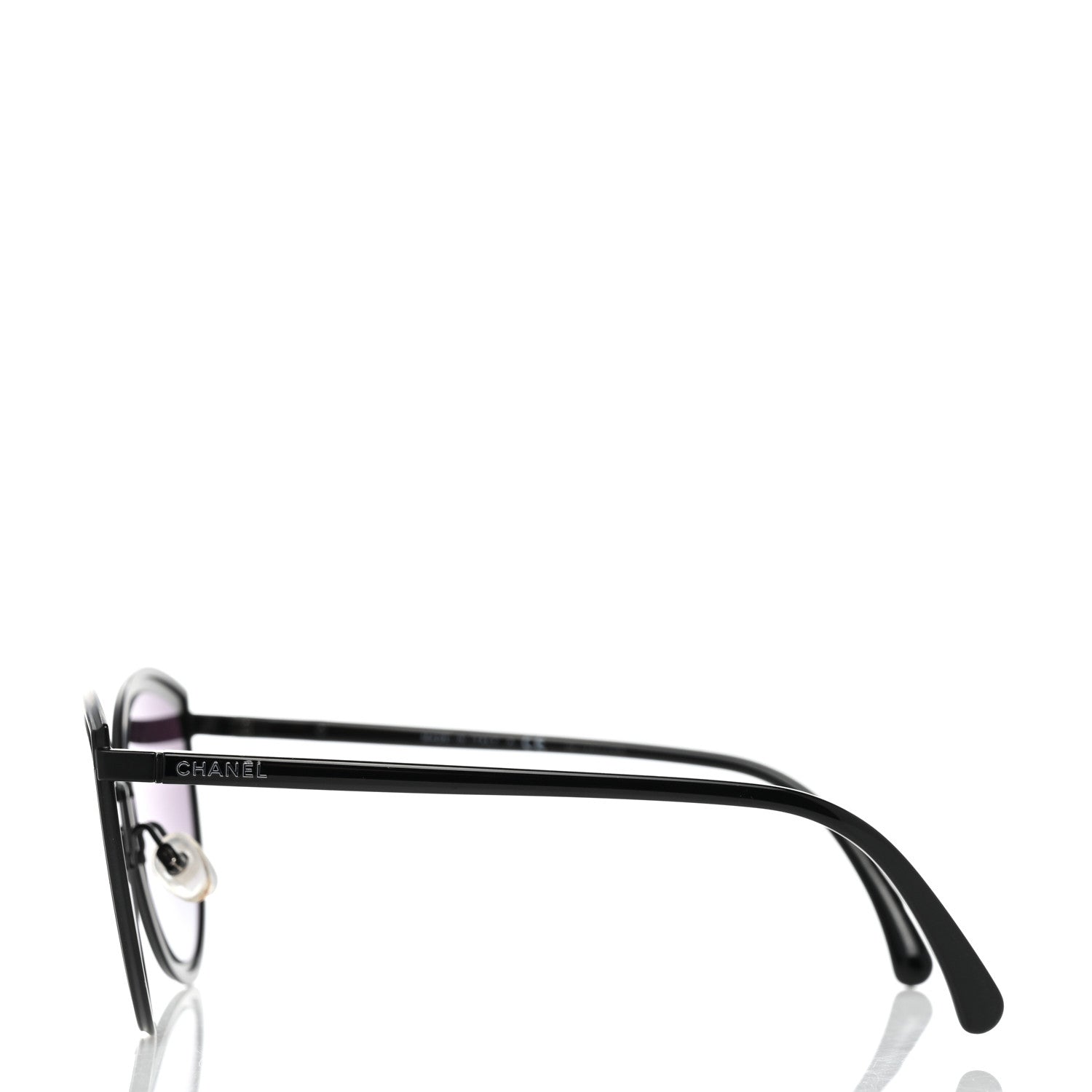 Chanel Cat Eye Sunglasses 4222 Black 3 of 8
