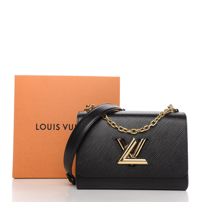 Louis Vuitton Epi Twist Shoulder Bag MM Black 10 of 10