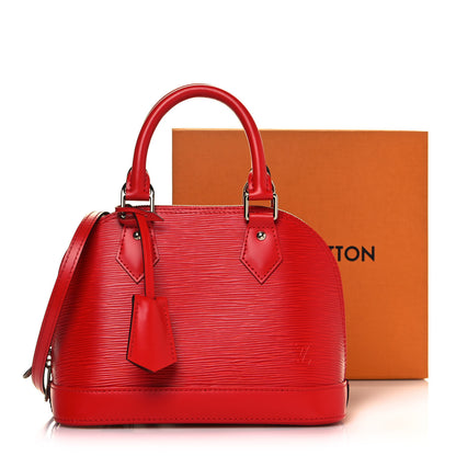Louis Vuitton Epi Alma BB Coquelicot 12 of 12