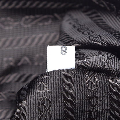 Prada Tessuto Nylon Soft Calfskin Duffle Bag Brown 7 of 13