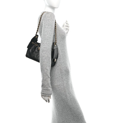 Chanel Caviar Quilted Mini Chanel 25 Handbag Black 2 of 11