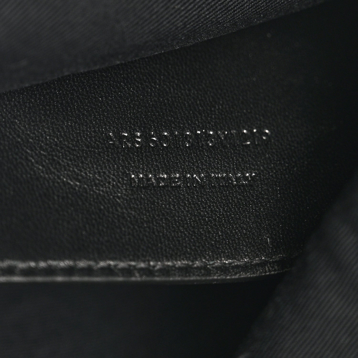 Saint Laurent Grain De Poudre West Hollywood Monogram Fold Over Clutch Black 7 of 9