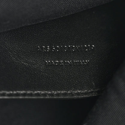 Saint Laurent Grain De Poudre West Hollywood Monogram Fold Over Clutch Black 7 of 9