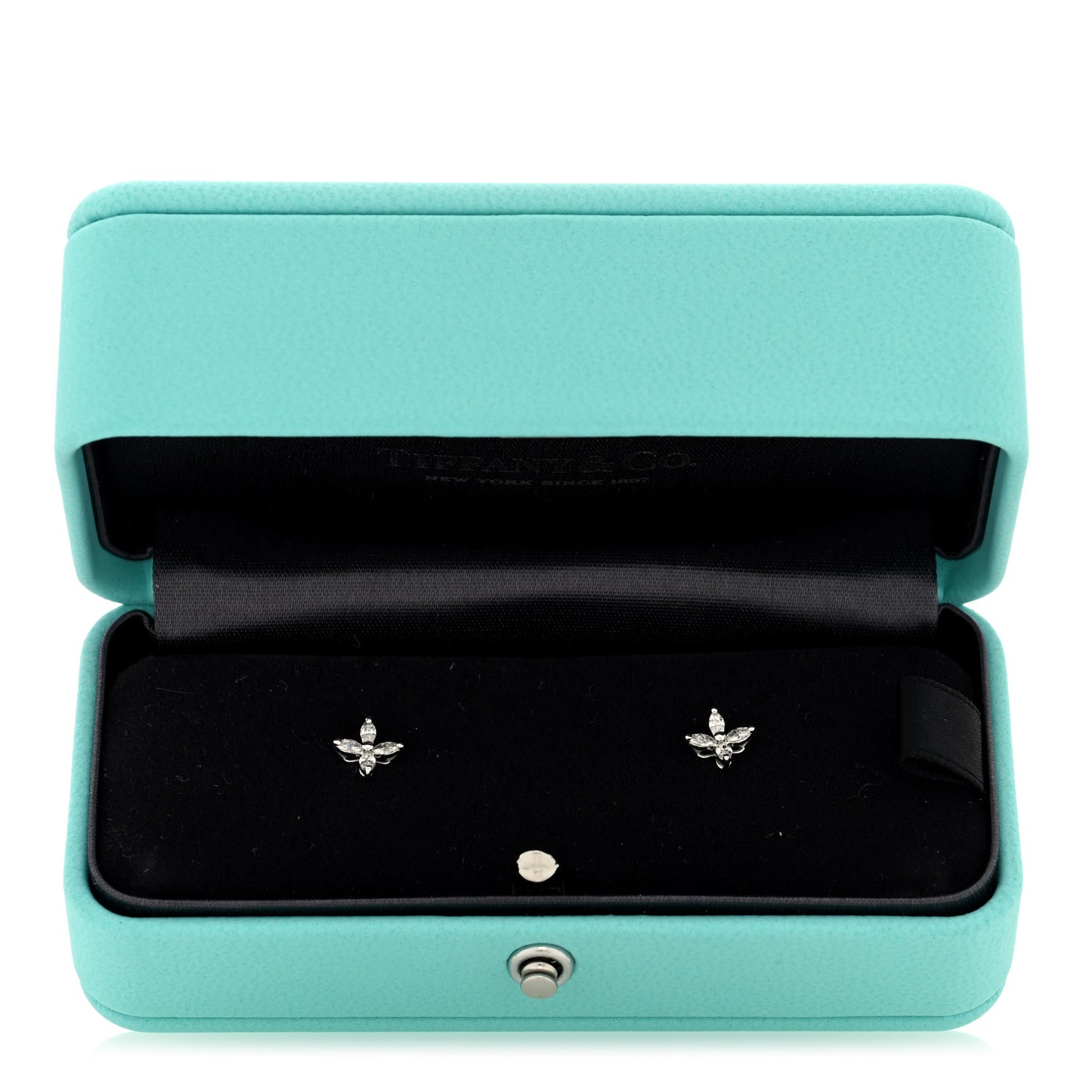 Platinum Diamond .19ct Mini Victoria Earrings