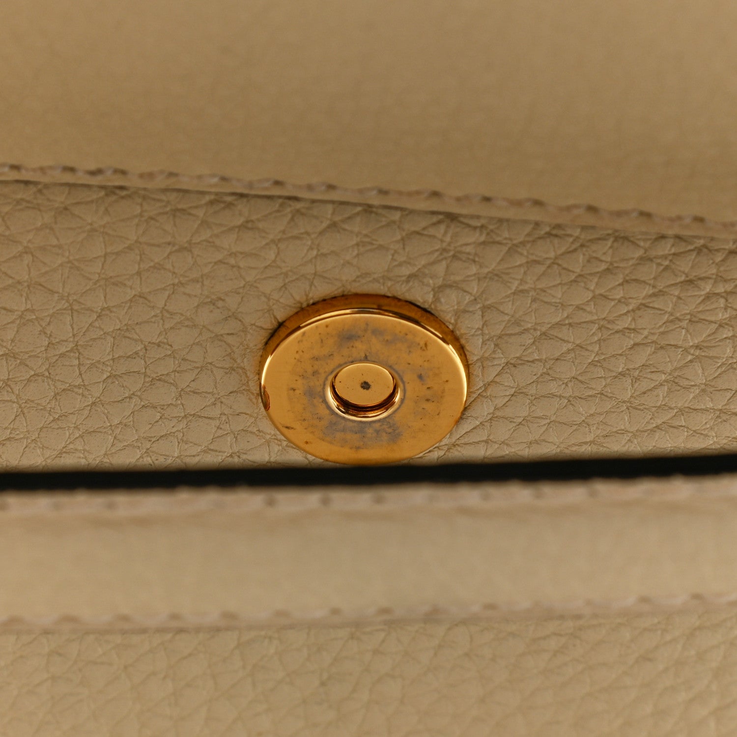 Valentino Garavani Grained Calfskin Medium My Rockstud Frame Bag Light Ivory 12 of 12