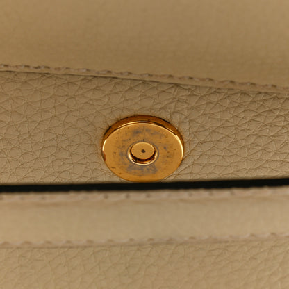 Valentino Garavani Grained Calfskin Medium My Rockstud Frame Bag Light Ivory 12 of 12