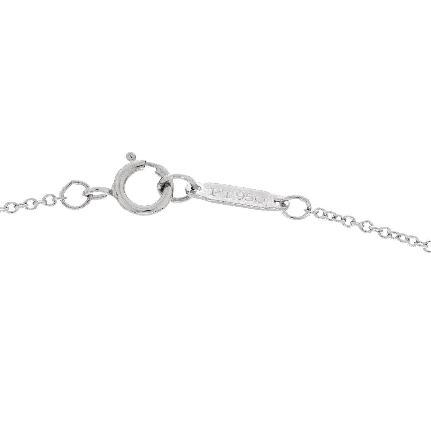 Tiffany Platinum Diamond Paper Flowers Pave Pendant Necklace 5 of 6