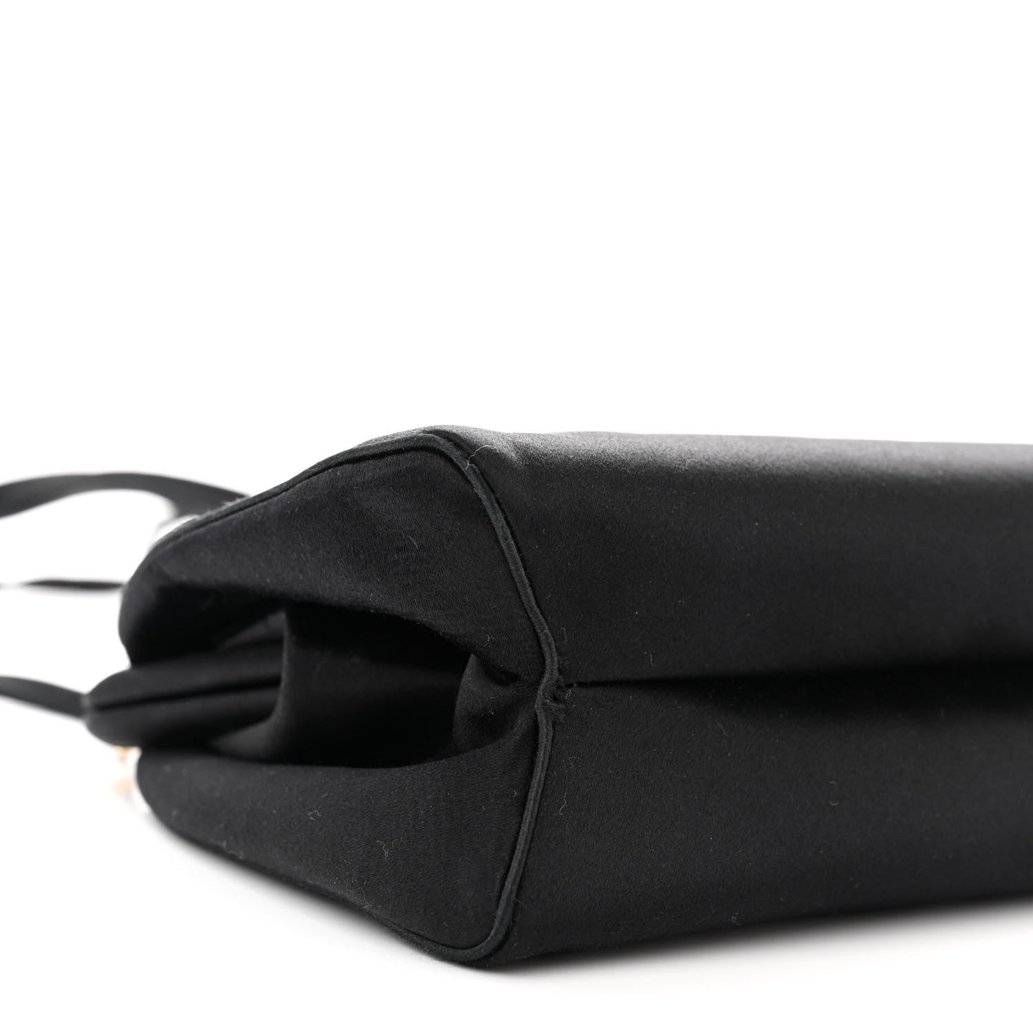 Judith Leiber Satin Crystal Panther Clutch Black 9 of 14