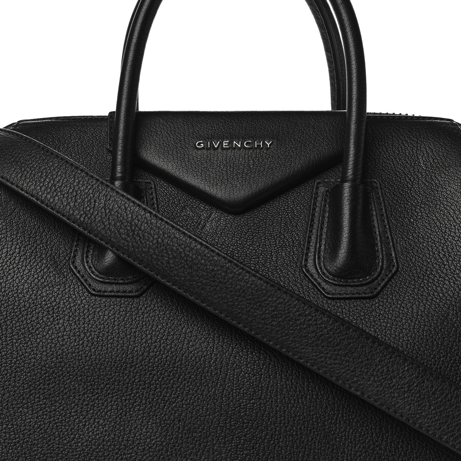 Givenchy Sugar Goatskin Medium Antigona Black 7 of 10