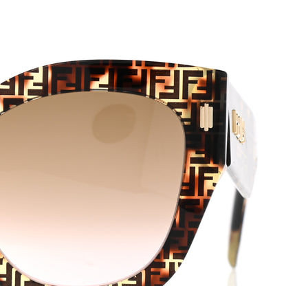 Fendi Acetate FF 53mm Sunglasses 0435/S Tortoise 7 of 9